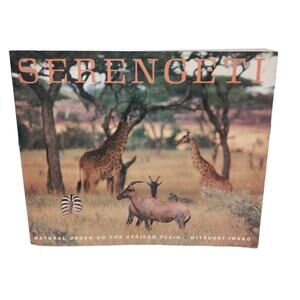 Vintage 1986 Serengeti Natural Order on the African Plain by Mitsuaki Iwago Book